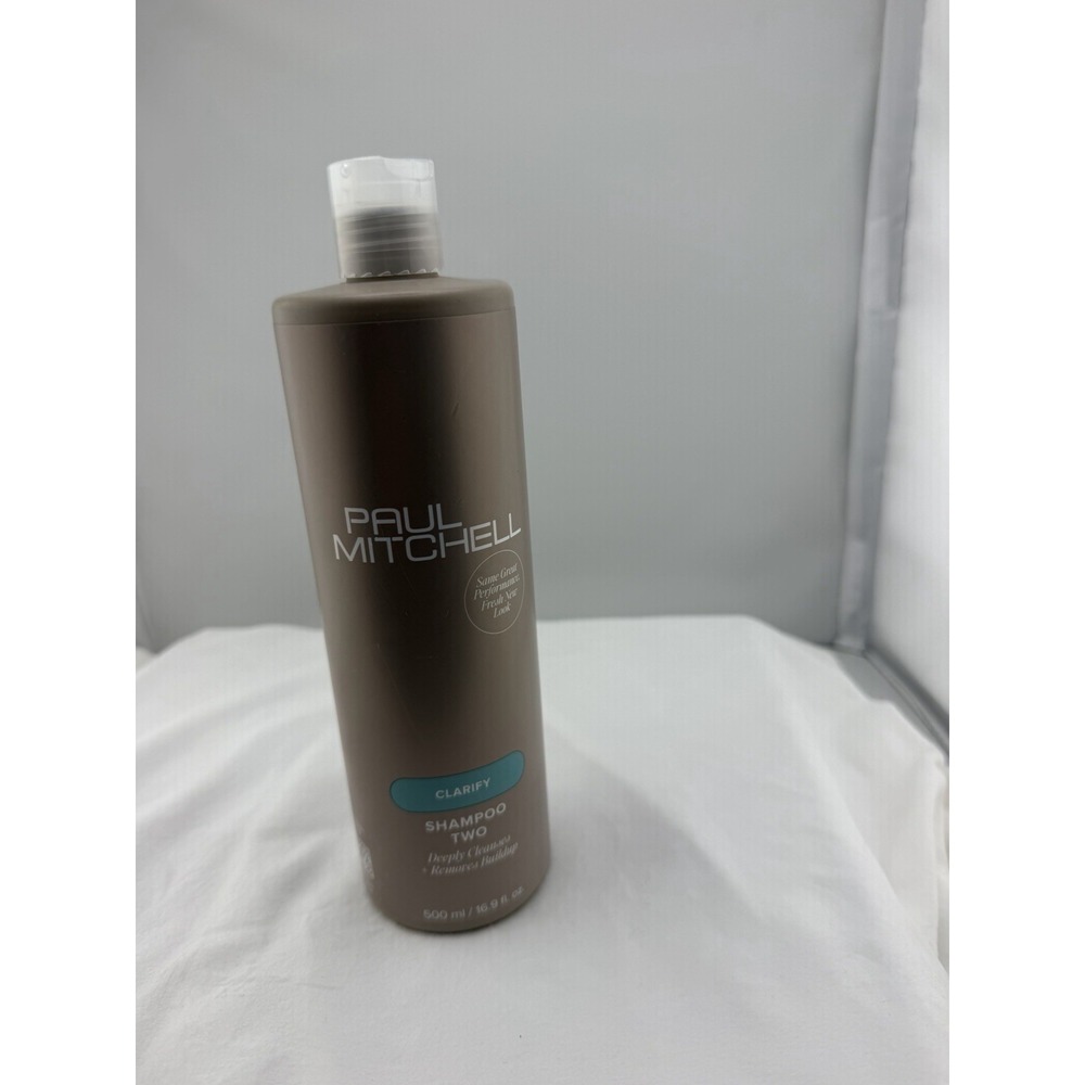 Paul Mitchell Shampoo Clarifying Shampoo#2 Deep Cleanses Removes Buildup 16.9oz